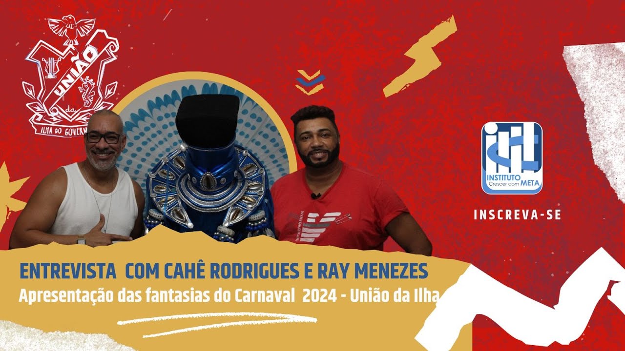 Surpreenda-se com as fantasias e adereços da União da Ilha para o Carnaval 2024.