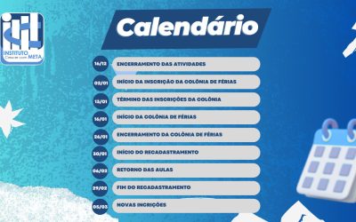 Calendário de encerramento das vilas